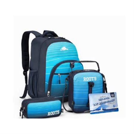 Roots Iconic 4 pieces School Combo Set - Blue
