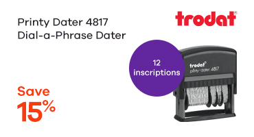 Printy Dater 4817 Dial-a-Phrase Dater